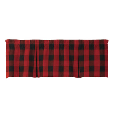 Buffalo Check Valance - Pleated 45